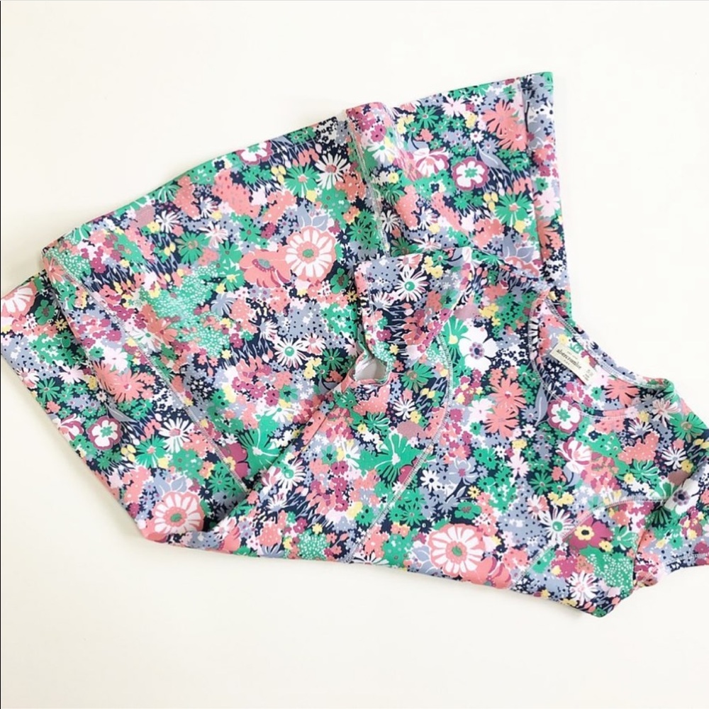 Abercrombie Kids Floral Cap Sleeve Dress 15/16